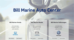 Desktop Screenshot of billmarine.com